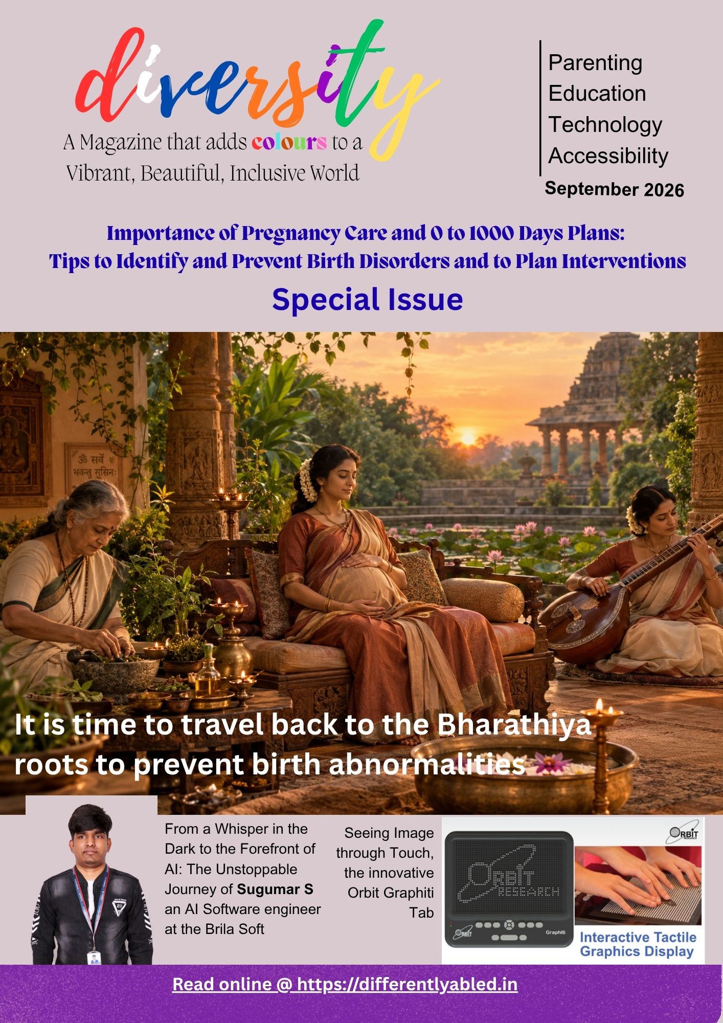 Cover photo of September 2026